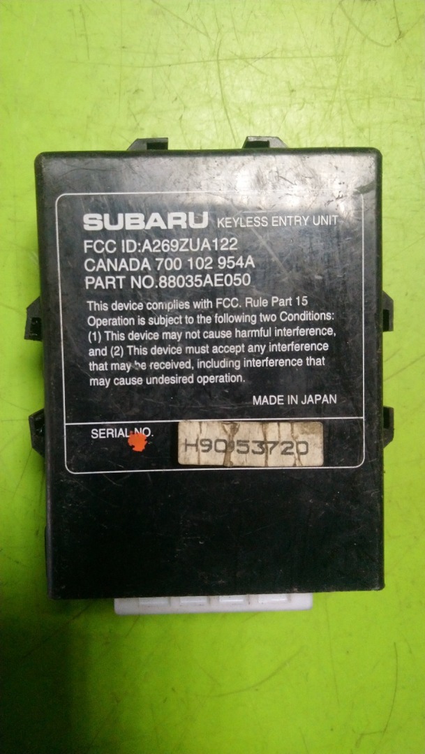 Блок управления центральным замком Subaru Legacy BE EJ251 2000 (б/у)