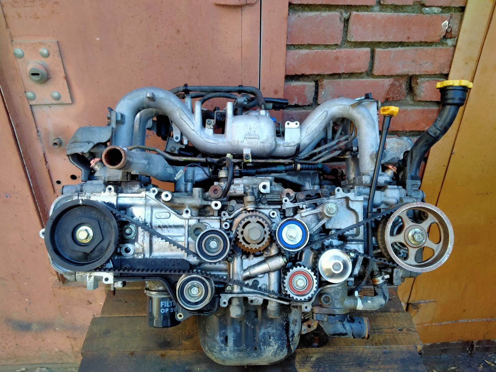 Двигатель Subaru Impreza GD GG EJ152 (б/у)