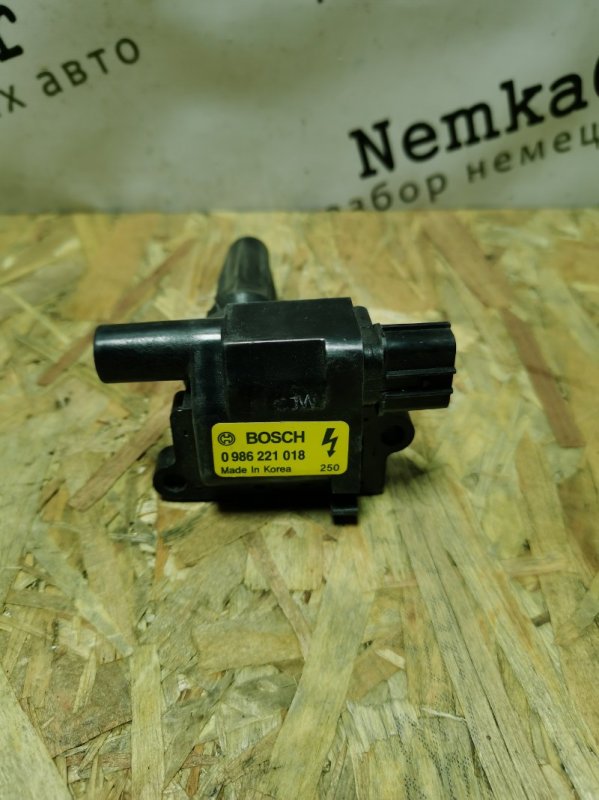 Запчасть катушка зажигания HYUNDAI SANTA F I 2001-2006 SM 2.4 16V 0986221018 новая Катушка зажигания HYUNDAI SANTA F I 2001-2006 SM 2.4 16V 0986221018 новая