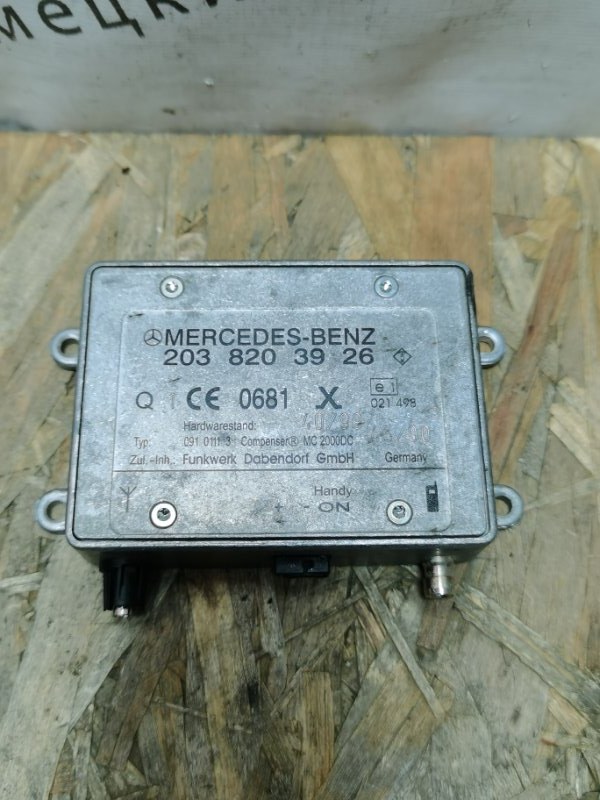Усилитель Антенны Mercedes W210 Рест 2000 Седан OM611.961 A2038203926 Б/У