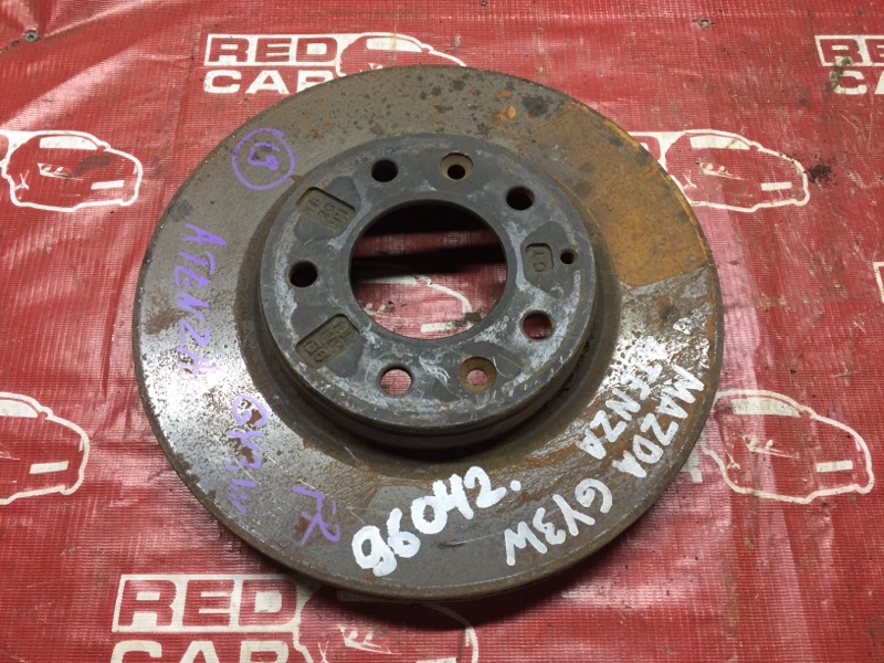 Тормозной диск Mazda Atenza GY3W передний (б/у)