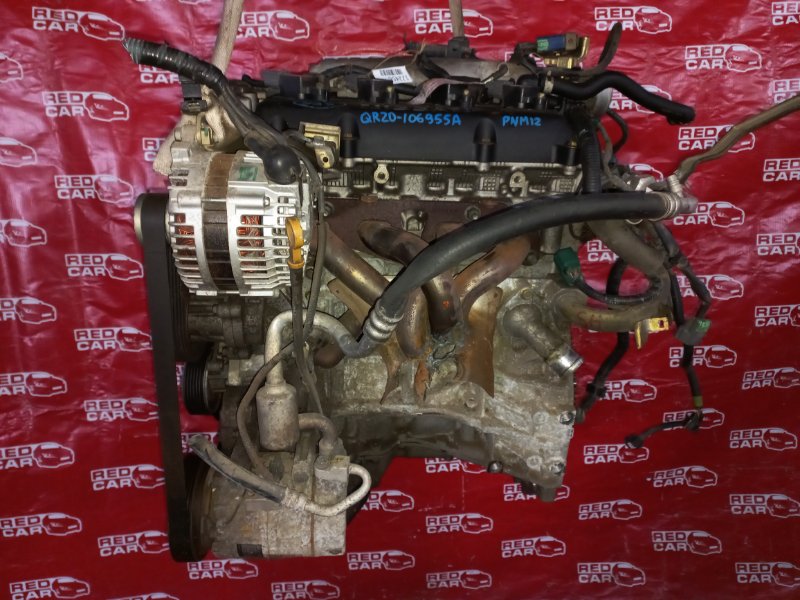 Двигатель Nissan Liberty RNM12-002924 QR20-106955A 2001 (б/у)