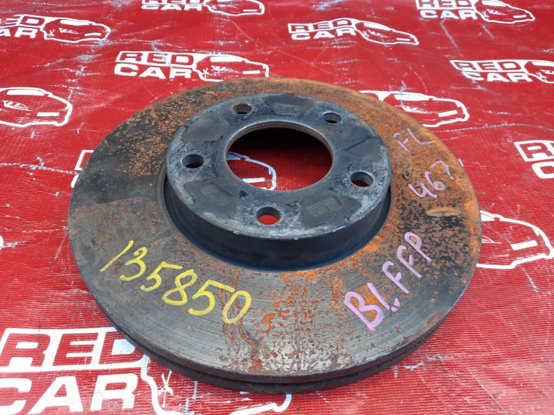Тормозной диск Mazda Axela BLFFP-101284 PE-30261300 2011 передний (б/у)