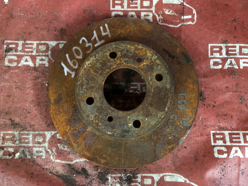 Тормозной диск Nissan Sunny FB15-031943 QG15-236278 1999 передний (б/у)
