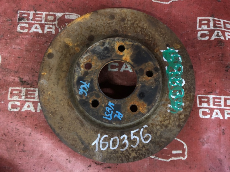Тормозной диск Nissan Elgrand NE51-056654 VQ35-142307B 2004 передний (б/у)