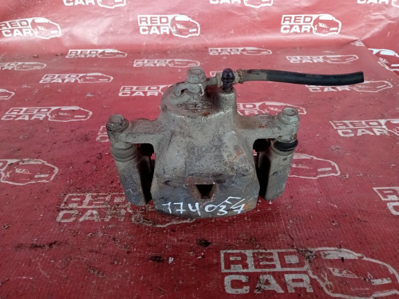 Суппорт передний левый TOYOTA VITZ NSP135 1NR 47750-52191 контрактная