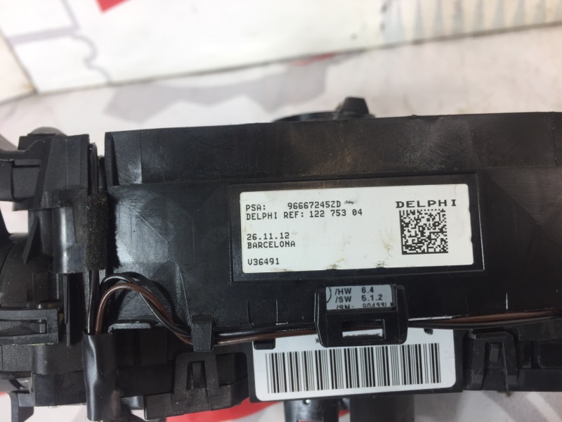 Переключатель подрулевой C4 2010-2014 B7 EP6CDT