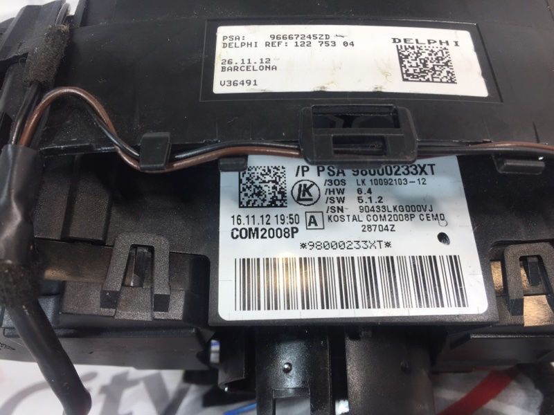 Переключатель подрулевой C4 2010-2014 B7 EP6CDT