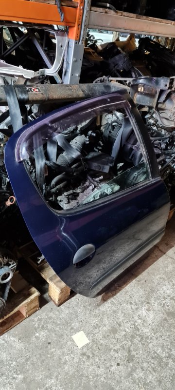 Дверь Peugeot 206 2A/C NFU 2005 задн. прав. (б/у)