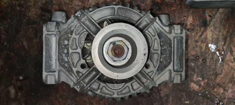 Генератор без обгонной муфты 120А Opel Astra G Z20NET 2000 (б/у)