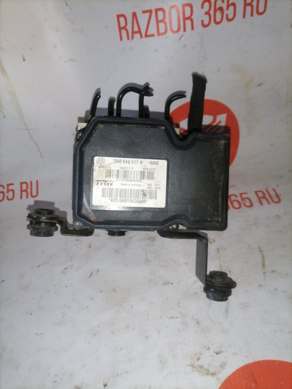 Блок abs Volkswagen Tiguan 5N1 CAW 2010 (б/у)