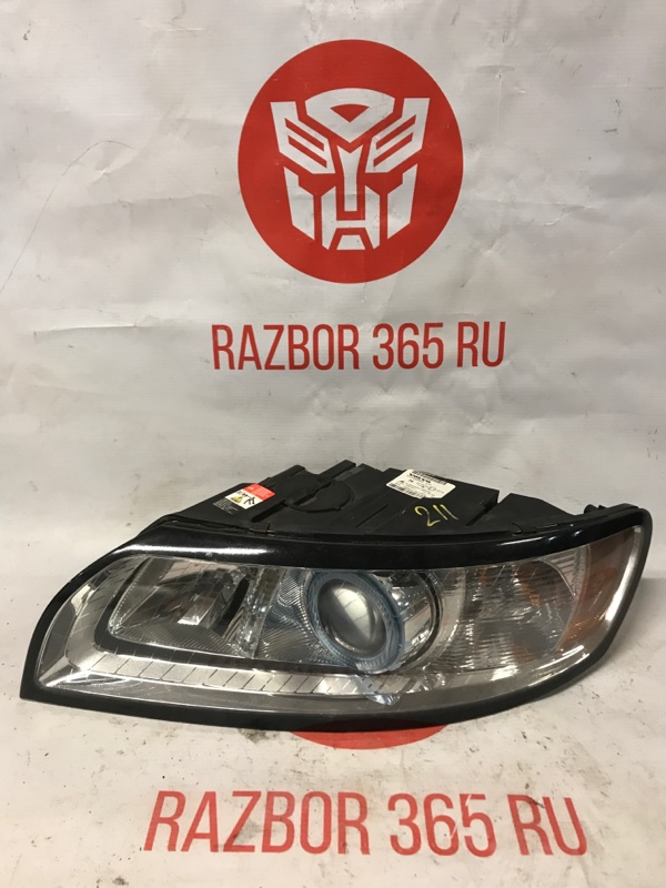 Фара ксенон адаптивный Volvo V50 MW43 B4204S3 2009 перед. лев. (б/у)