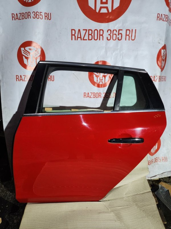 Дверь Volvo V60 FW B4164T 2012 задн. лев. (б/у)