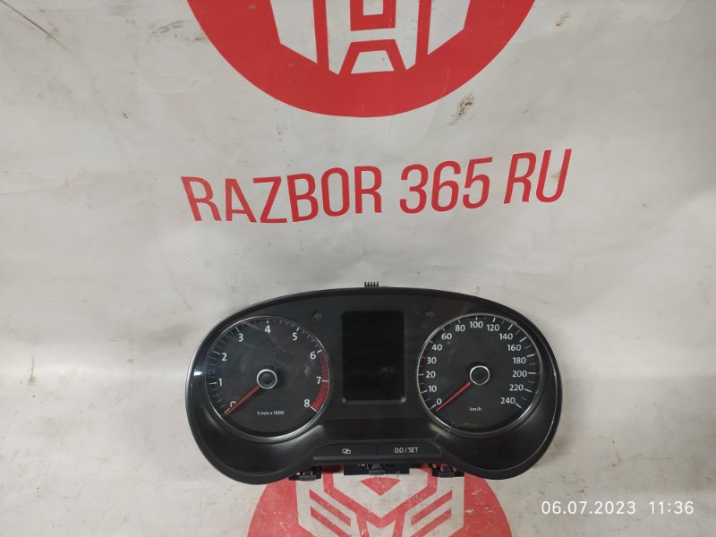 Щиток приборов Volkswagen Polo 6R1 CBZ 2011 (б/у)