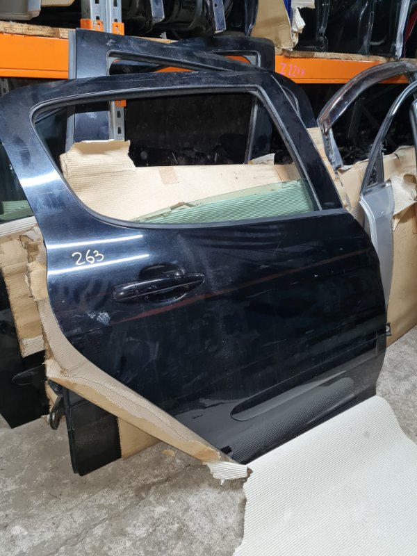 Дверь Peugeot 308 4С 5FW EP6CD EUR4 2009 задн. прав. (б/у)