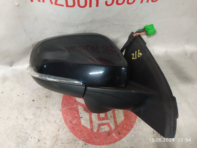 Зеркало с камерой Volvo S60 Y20 B6304T 3.0 2012 перед. прав. (б/у)