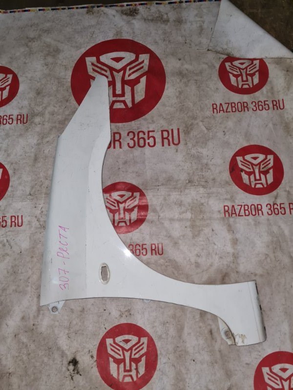 Крыло Peugeot 307 ХЕЧБЕК RFJ 2007 перед. прав. (б/у)
