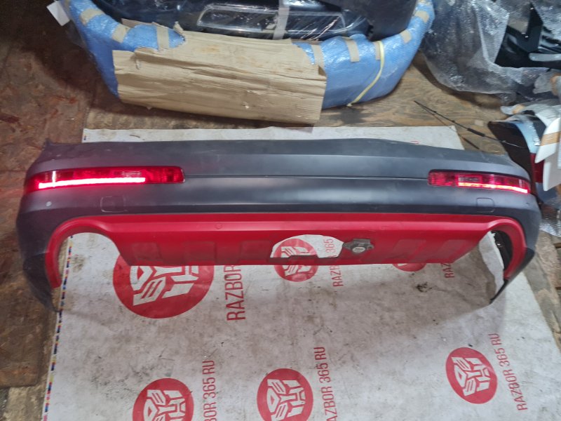 Бампер Audi Q7 4L BAR 2011 задн. (б/у)