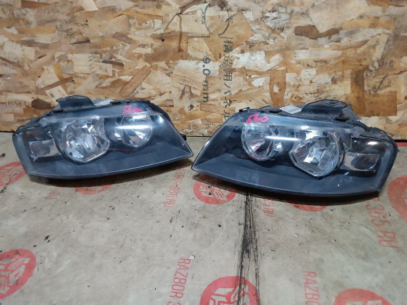 Комплект фар Audi A3 8P1 BSE 2006 (б/у)