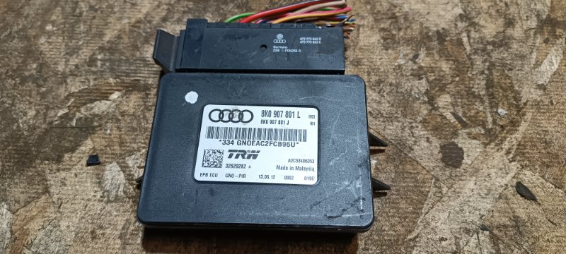 БЛОК УПРАВЛЕНИЯ РУЧНОГО ТОРМОЗА AUDI A4 Allroad 8KH CDN 2013 (б/у)