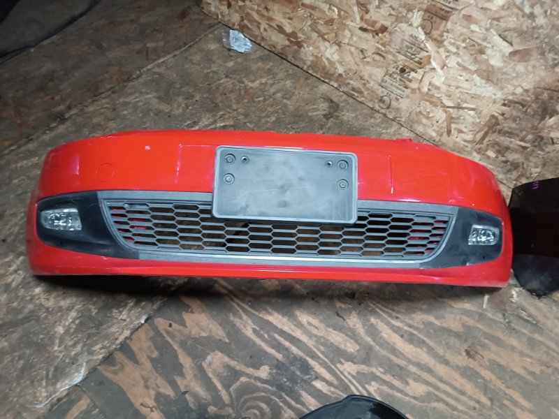 Бампер Volkswagen Polo 6R1 CBZ 2011 перед. (б/у)