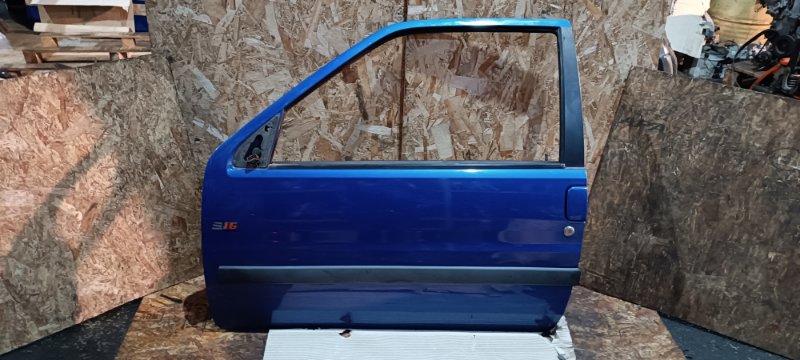 Дверь PEUGEOT 106 1A TU5JP 2002 перед. лев. (б/у)