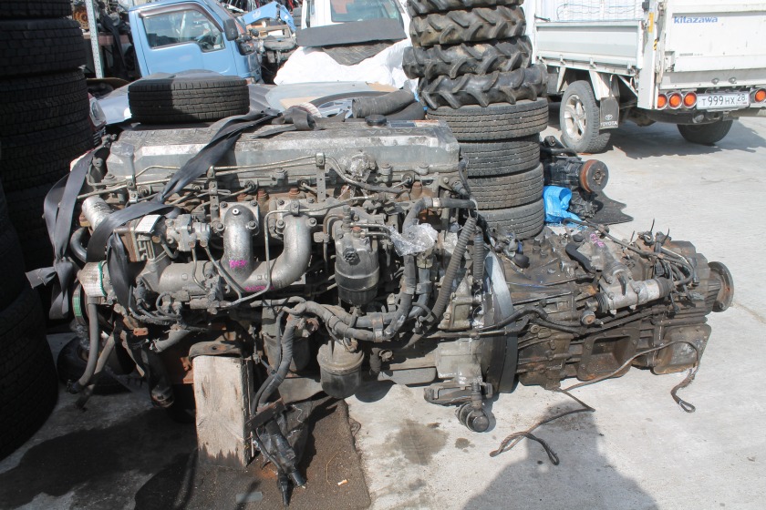 Двс Mitsubishi Fuso 6M70 (б/у) Двс Mitsubishi Fuso 6M70 (б/у)