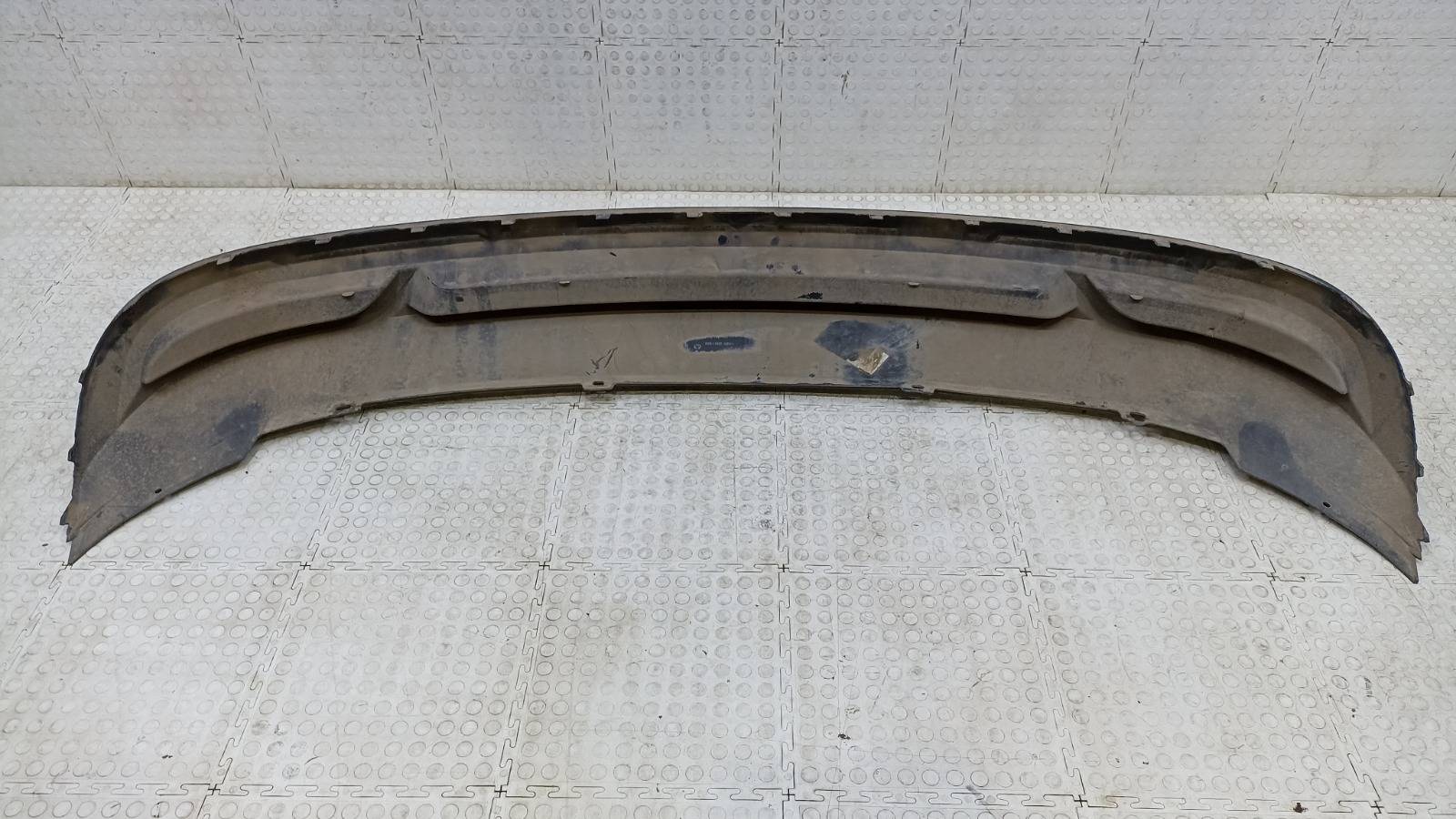 Юбка бампера задняя Rapid 2019-