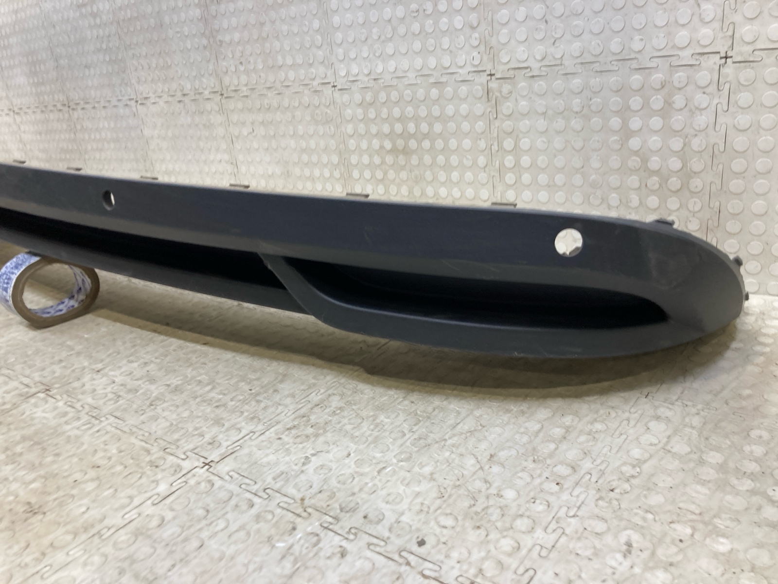 Юбка бампера задняя Rapid 2019-