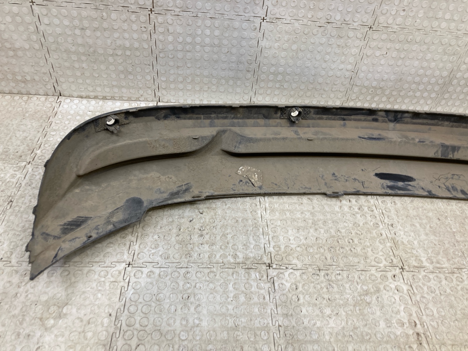 Юбка бампера задняя Rapid 2019-