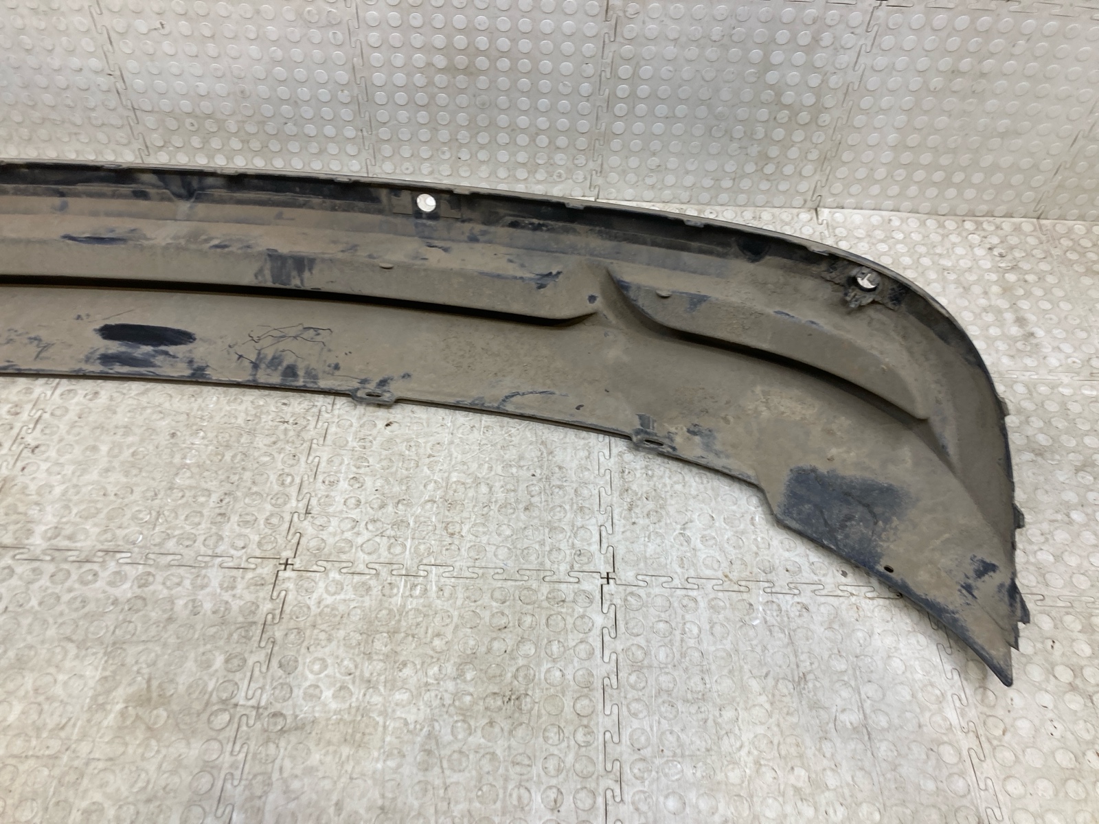 Юбка бампера задняя Rapid 2019-