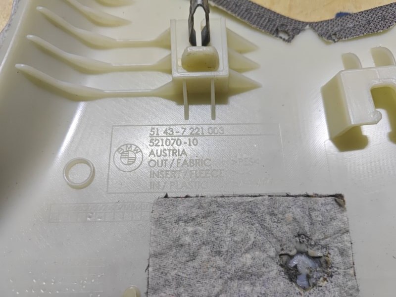 Обшивка стойки задняя левая 3-series 2013 F30 N20B20A