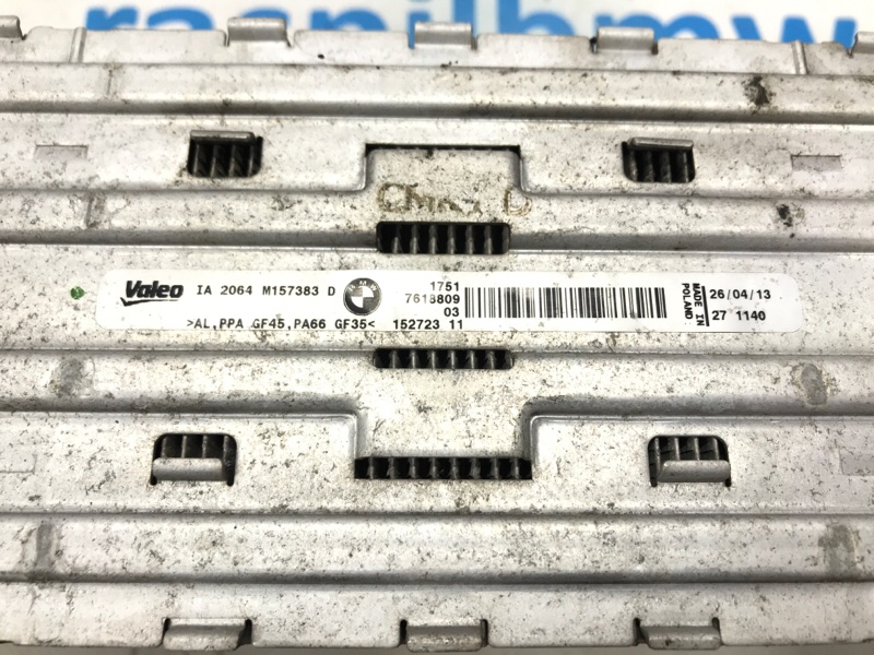 Интеркулер 3-series 2013 F30 N20B20A