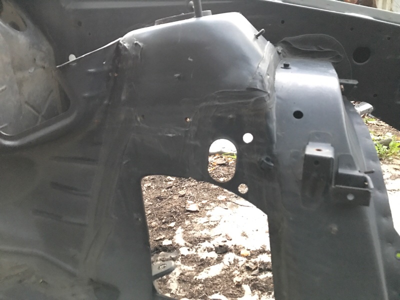 Четверть кузова передний левый X5 2006 E53 M54B30