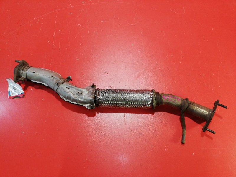 Труба глушителя Nissan Presage VU30 YD25DDT 1999 передняя (б/у)