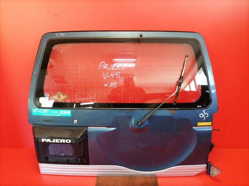 Дверь багажника Mitsubishi Pajero V45W 6G74 1991 (б/у)