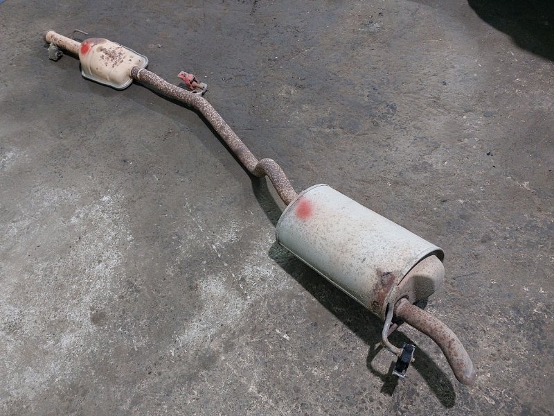 Глушитель Renault Symbol LU2M K4M 2010 (б/у)
