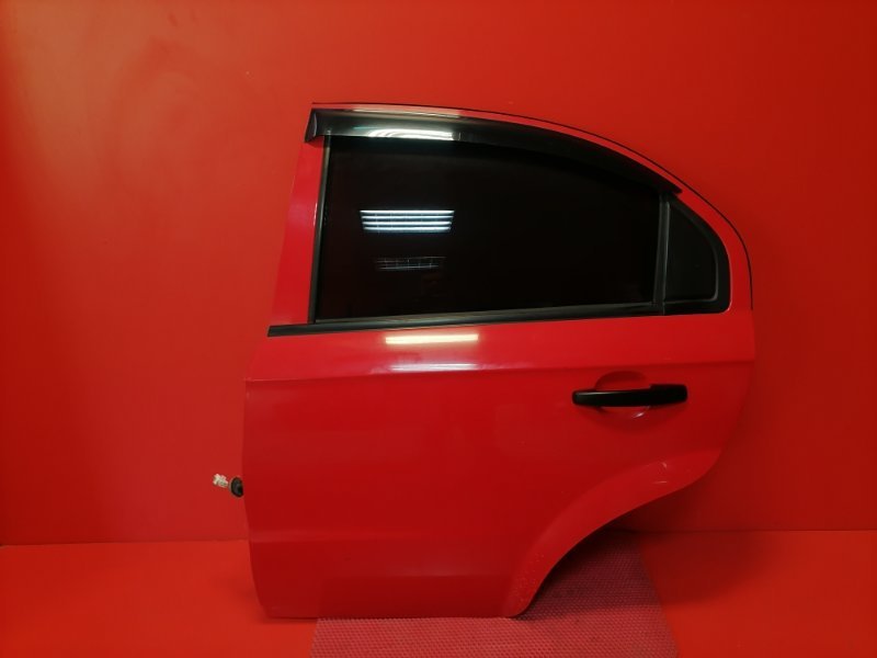 Дверь Chevrolet Aveo T250 B12S1 2006 задняя левая (б/у)