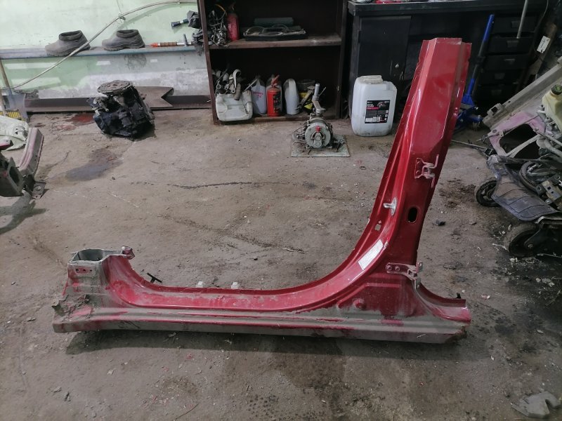 Порог со стойкой Mitsubishi Lancer CY2A 4A91 2008 левый (б/у)