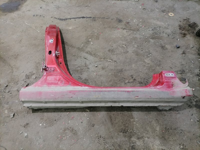 Порог со стойкой Mitsubishi Lancer CY2A 4A91 2008 правый (б/у)