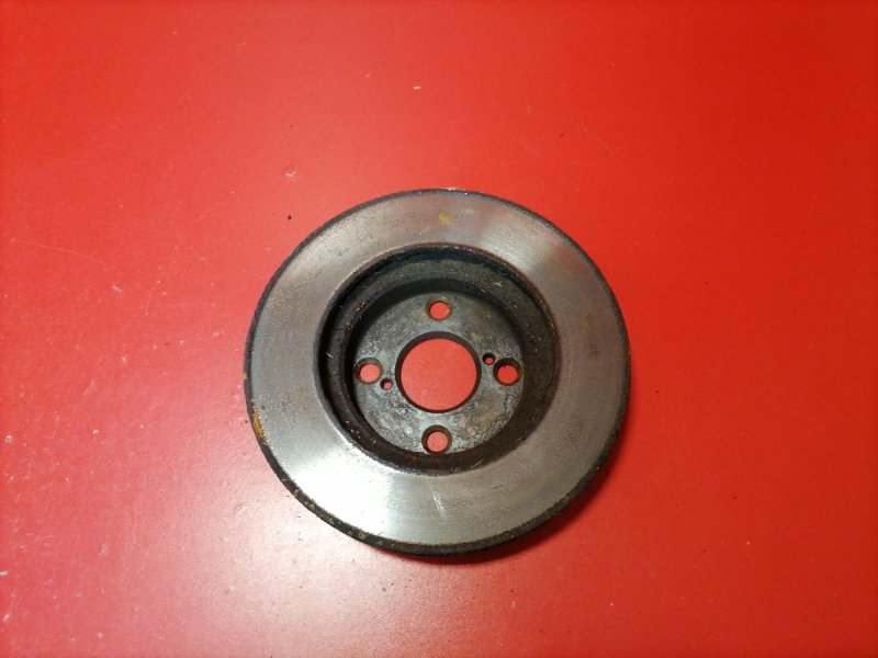 Тормозной диск Toyota Corolla ZZE120L 4ZZ-FE 2003 передний (б/у)