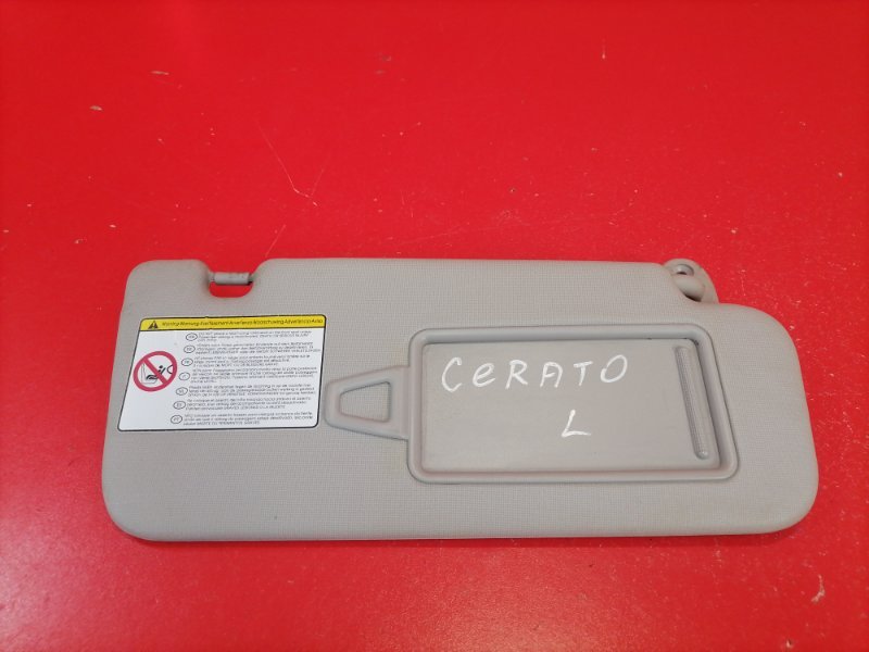 Козырек солнцезащитный Kia Cerato TD G4FC 2009 передний левый (б/у)