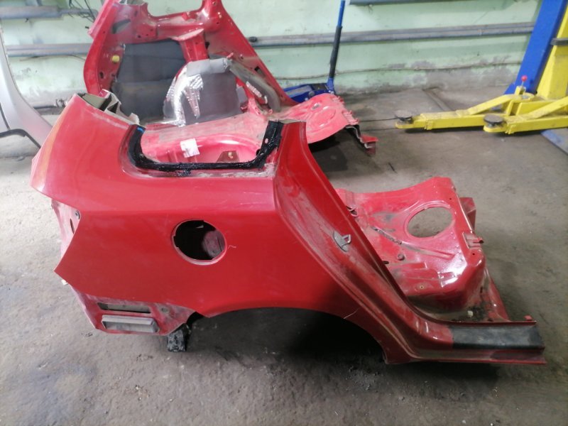 Крыло Skoda Fabia 5J2 BZG 2008 заднее правое (б/у)