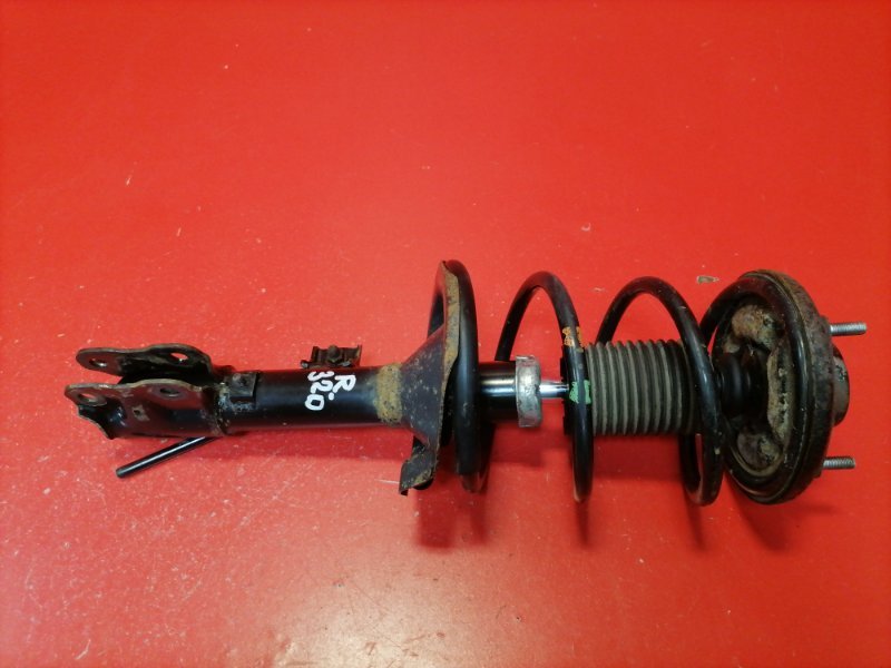Стойка подвески Mitsubishi Lancer CY3A 4B10 2010 передняя правая (б/у)