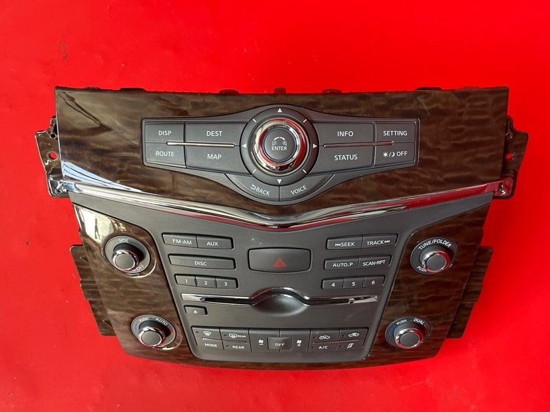 Блок управления климат-контролем Nissan Patrol Y62 VK56VD 2010 (б/у)