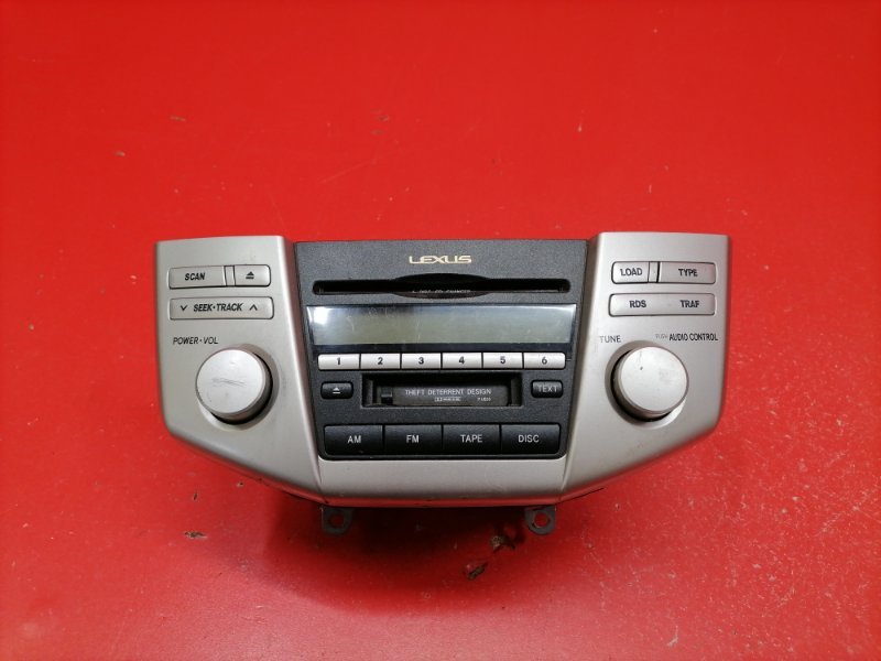 Магнитола Lexus RX330 MCU38L 3MZ-FE 2003 (б/у)