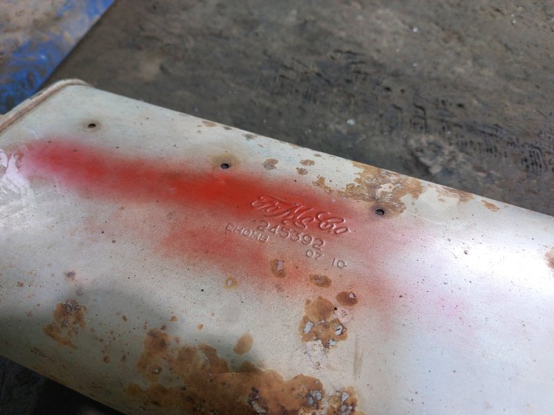 Глушитель Ford Focus CB4 SHDA 2010 (б/у) Глушитель Ford Focus CB4 SHDA 2010 (б/у)