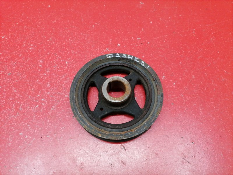 Шкив коленвала Nissan Qashqai J10 MR20DE 2008 (б/у) Шкив коленвала Nissan Qashqai J10 MR20DE 2008 (б/у)