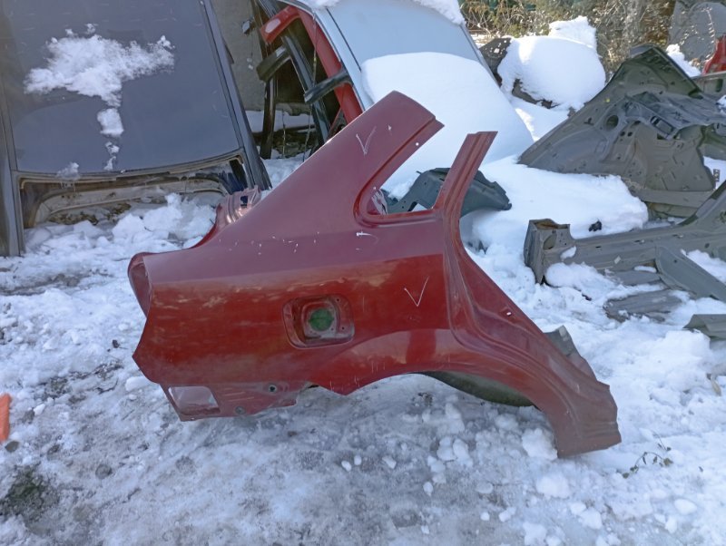 Крыло Chevrolet Lacetti J200 F16D3 2006 заднее правое (б/у)