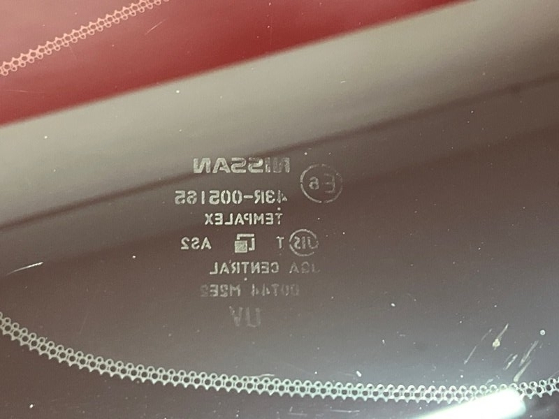 Стекло кузовное Nissan Almera G15 K4M 2014 заднее правое (б/у) Стекло кузовное Nissan Almera G15 K4M 2014 заднее правое (б/у)
